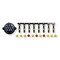Kit connessione luce targa